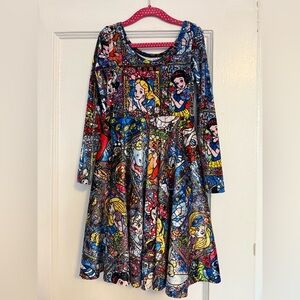 WILD RICH KIDS velvet stained glass size 7/8 EUC